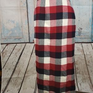 Chaus Sport plaid wrap skirt size 12